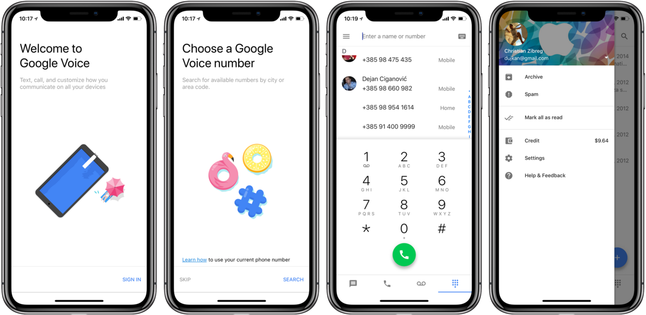 Google Voice set up